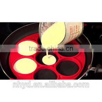 2017 Flippin Fantastic Silicone Pancakes Mold Perfect Flip Multiple Pancakes Maker