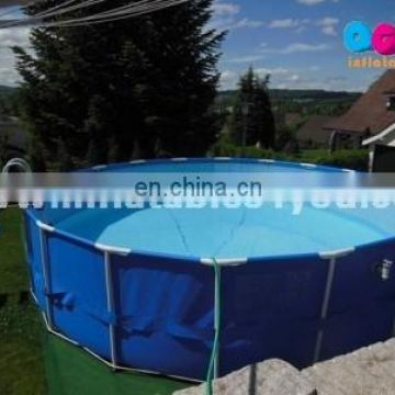 Giant top quality round Inflatable swimming pool with frame