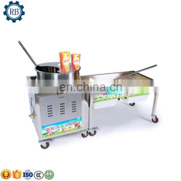 Industrial Commercial use round caramel popcorn machine/grain puffing machine