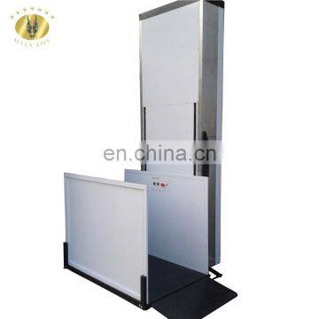 7LSJW Shandong SevenLift India home h shaped lift elevator villa hydraulic