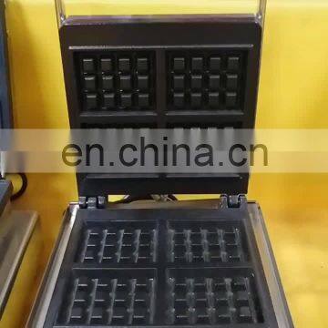 Hot selling commerical snack food mini waffle irons maker machine for sale