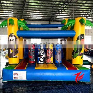 Animal kingdom small inflatable slide for kids