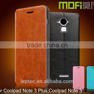 MOFi Case Funda Celular Housing for Coolpad Note 3 Plus, Handset Coque Flip Leather Back Cover for Coolpad Dazen Note3 Plus