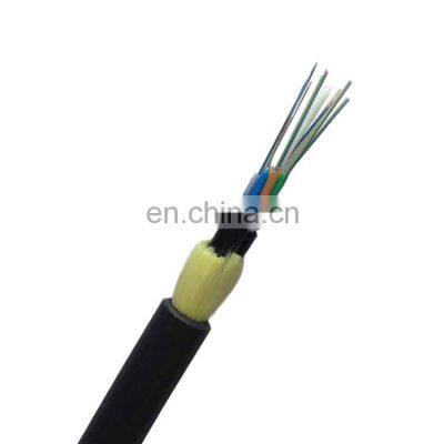 96 core adss fiber optic cable double jacket HDPE 500 SPAN  manufacturer price