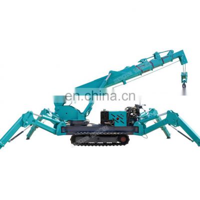 Top 10 brand Hengwang Mini spider crawler crane with high quality low price spare parts