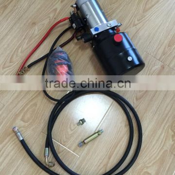 hydraulic tipping kit for tipping trailer with 12VDC hydraulic power unit