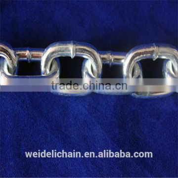 7/32" small stainless steel short link chain