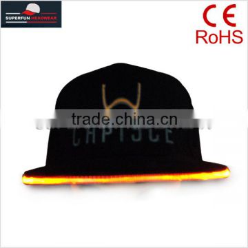 factory supply new style LED hats shine flash cotton