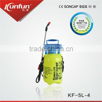 5L Garden pressure sprayer, manual air prssure sprayer, hand pump plastic sprayer