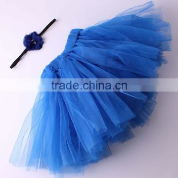 2016 newest baby girl tutu skirts and headband set hot selling petti skirt tutu freeshipping for custome party wedding SD--11