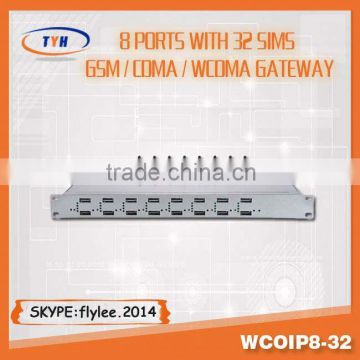 Wholesale 16,32,64 port VoIP GSM Gateway gsm voip gatway