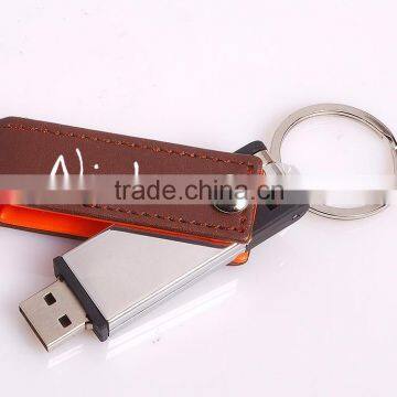 Leather usb flash drive Gift usb flash disk,pen drive