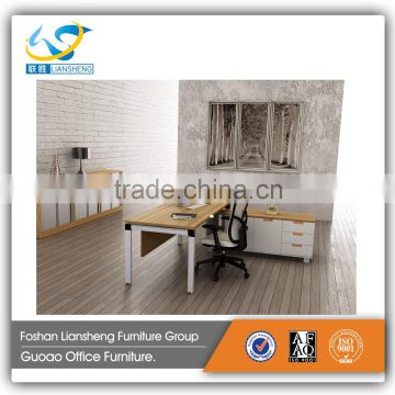 L-Shaped Company Executive Desk Industrial Style Office Desk KD-04