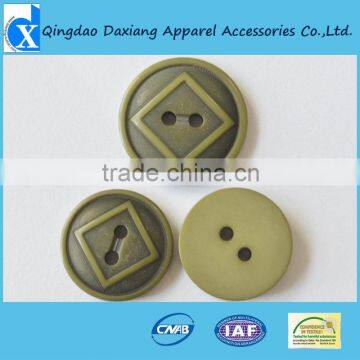 classic color two holes sew button for coats