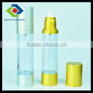 100ml plastic airless bottle/cosmetics(unit price USD0.5 to usd1.00)