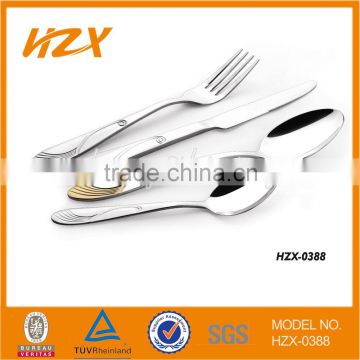 18/8 18/0 18/10 Stainless steel restaurant cutlery