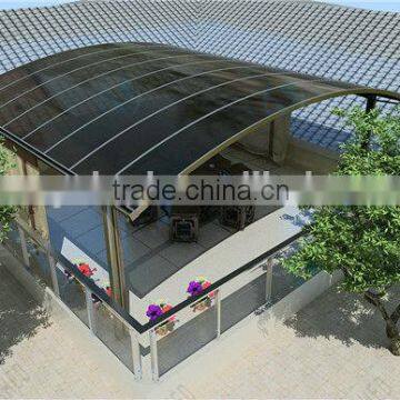 DIY for shelter aluminum carports polycarbonate frame for car shed