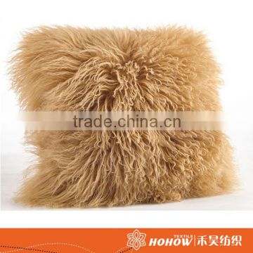 New Design brand comfortable sheepskin throw pillow