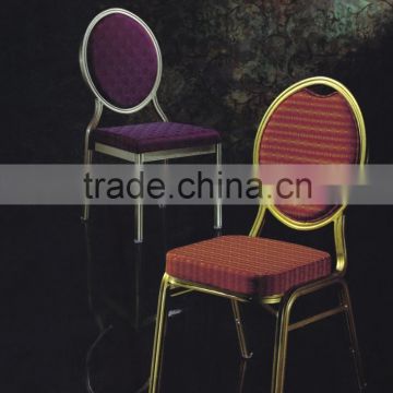 round back hotel stackable banquet wedding chairs
