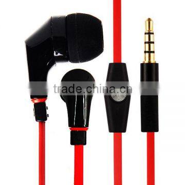 fashion hot sale flat cable earphone from Shenzhen China