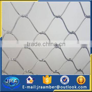 best chain link fence Stainless Steel Wire Rope Mesh for zoo Protection