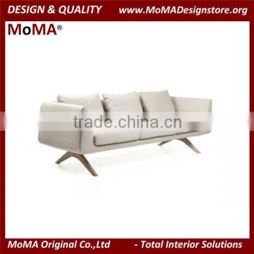 MA-MD152 Latest 3 Seater Sofa With Solid Wood Legs