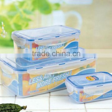 3pcs rectangular food storage container GL9324-B2