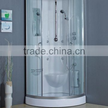 well-designed agreeable shower cabin with clear tempered glass (Y618)
