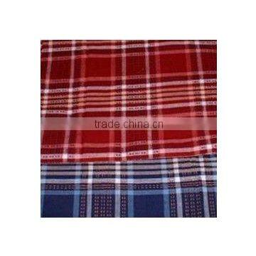 100%Cotton yarn dyed checked fabric 16*16 88*64 57/58"For Garment