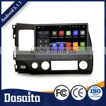 10.2 Inch 2 din 16GB 1GB car dvd player with GPS for honda