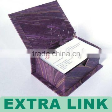Wholesale Desktop Cheap Leather Paper Cardboard Business Card Holder