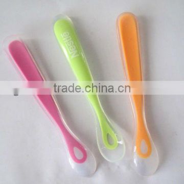 Silicone Baby Soup Spoon
