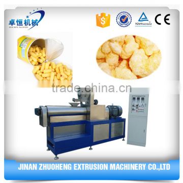 2017 popular product corn puff snack extruder