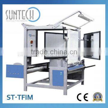 New Design textile roll inspecting and rolling/winding mechanism, tubular fabric inspection machine