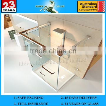 8-19mm Shower Screen with Tempered Glass