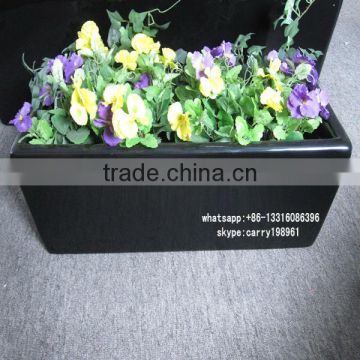 LXY072005 China wholesale garden decoration plant containers high quality fiberglass pot