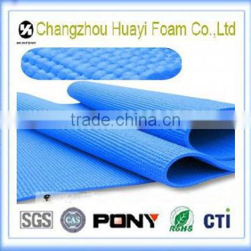 Dual rubber printing color yoga mat