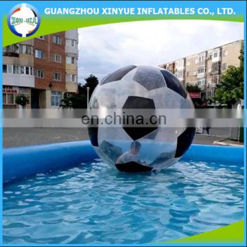 Great quality giant colored inflatable soccer water ball