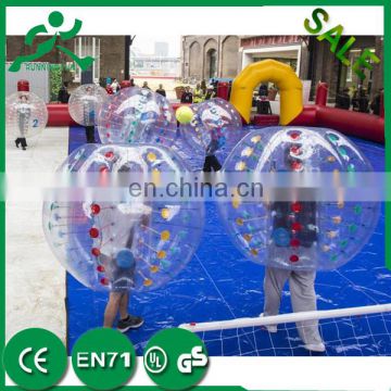 Cheap price!!! TPU/PVC bumper suit,jogar bumper ball,bubble football ball