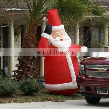 2013 Hot-Selling lowes christmas inflatables santa claus