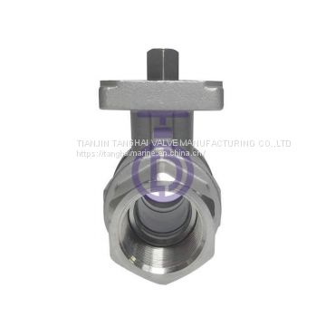 Customized stainless steel ball valve body Body:  SS 316