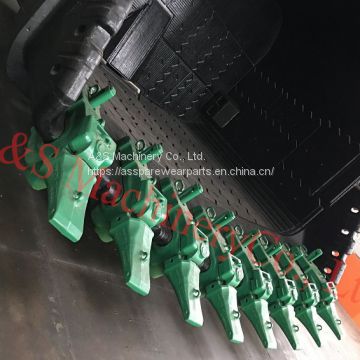 Cast Lip with V91 Tooth, Pin and Adapter for Electric Rope Shovel
