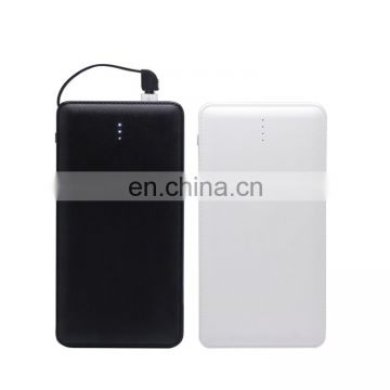Best-selling promotion ultra slim 4mm Universal credit card portable charger wallet power bank, 5000mah mobile powerbank