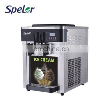 Mico-Computer Controlled System Mini Soft Mobile Ice Cream Machine Vending Automatic Making Machines