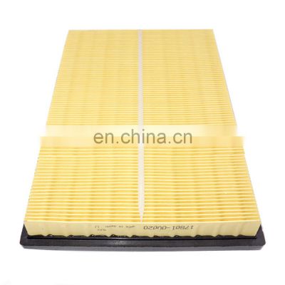 Manufacturers Sell Hot Auto Parts Directly Air Filter Original Air Purifier Filter Air Cell Filter For Toyota OEM 17801-0V020