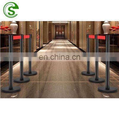 Isolation Stainless Queue Pole, Good Quality Crowd Control Barrier Rope Stand For Exhibition