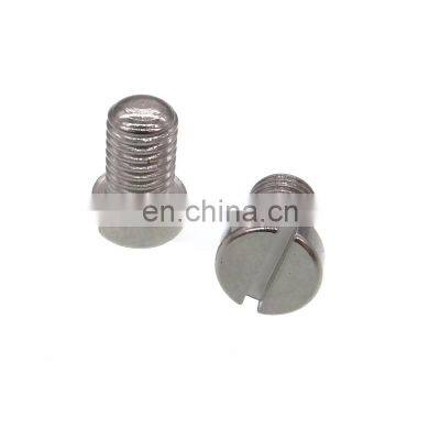 flat head brass slotted screw for furniture