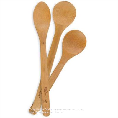 Bamboo spoon set sale bamboo serving spoon from China