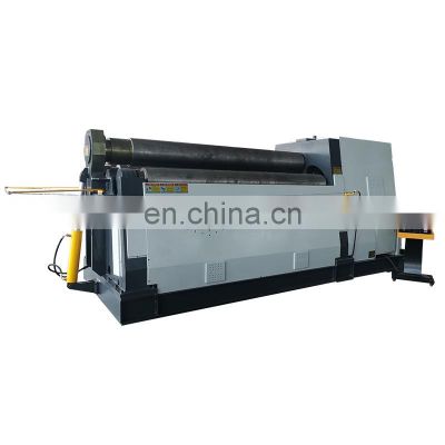 plate bending press rollers W12 CNC four roller bending rolling machine for steel sheet plate processing