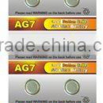 AG7 button cell